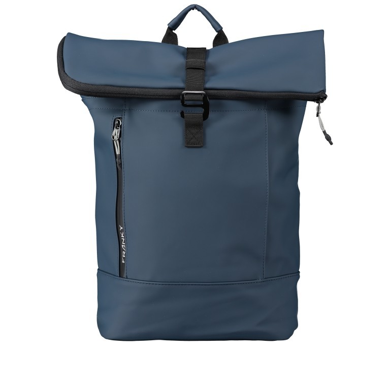 Rucksack RS60 Dark Blue, Farbe: blau/petrol, Marke: Franky, EAN: 4251672747243, Abmessungen in cm: 28x41x13, Bild 1 von 7