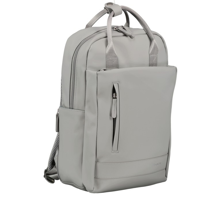 Rucksack RS62 Light Grey, Farbe: grau, Marke: Franky, EAN: 4251672764226, Abmessungen in cm: 28x40x13, Bild 2 von 7