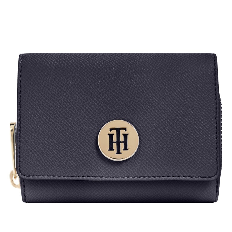 Geldbörse Honey Medium Wallet Desert Sky, Farbe: blau/petrol, Marke: Tommy Hilfiger, EAN: 8720113701886, Abmessungen in cm: 11.4x8.7x4.3, Bild 1 von 2