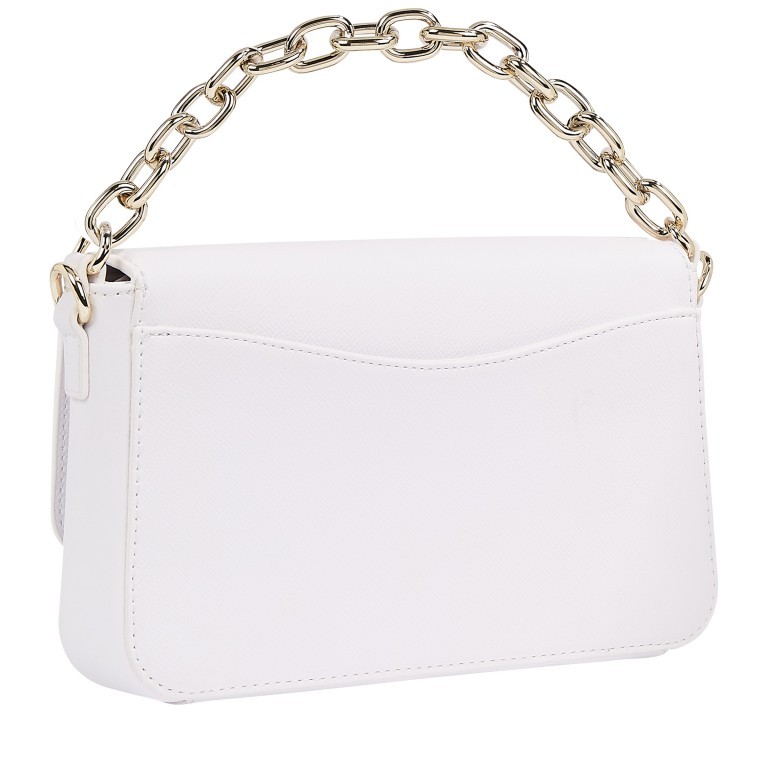 Umhängetasche Club Flap Crossover Bag Bright White, Farbe: weiß, Marke: Tommy Hilfiger, EAN: 8720113700346, Abmessungen in cm: 25x15x4.5, Bild 2 von 2