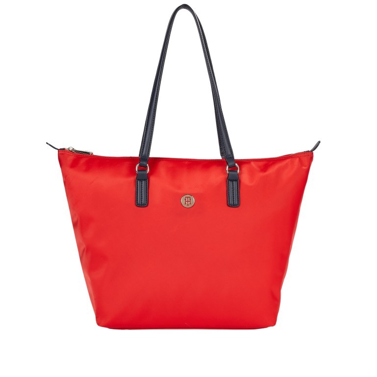 Shopper Poppy Tote Fireworks, Farbe: rot/weinrot, Marke: Tommy Hilfiger, EAN: 8720113767660, Abmessungen in cm: 48x32x14, Bild 1 von 2