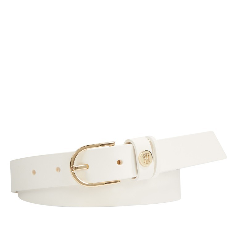 Gürtel Classic Belt Bundweite 90 CM White, Farbe: weiß, Marke: Tommy Hilfiger, EAN: 8720113705334, Bild 1 von 1