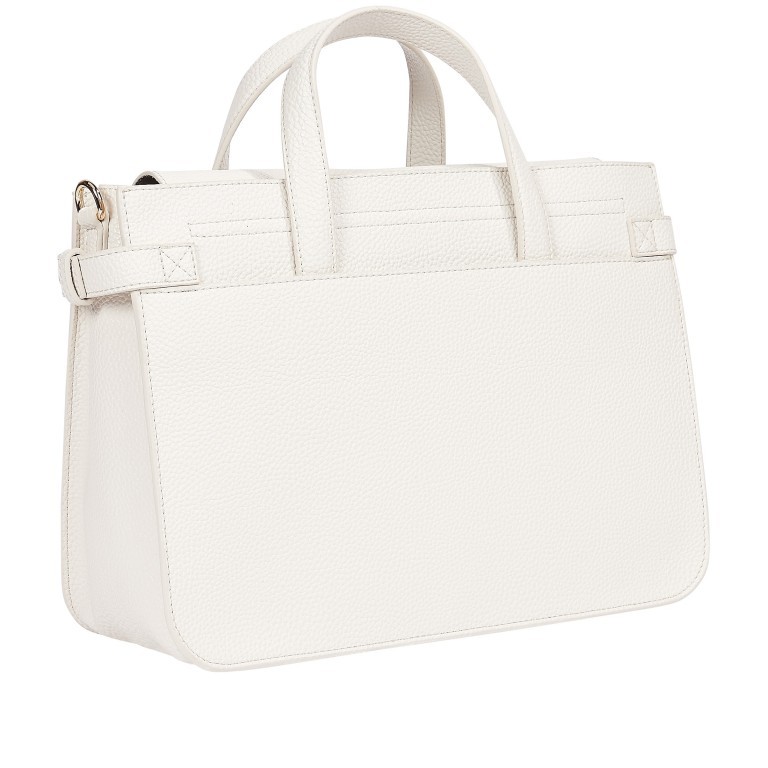 Handtasche Soft Satchel White Dove, Farbe: weiß, Marke: Tommy Hilfiger, EAN: 8720113707826, Abmessungen in cm: 32x23x13, Bild 2 von 2