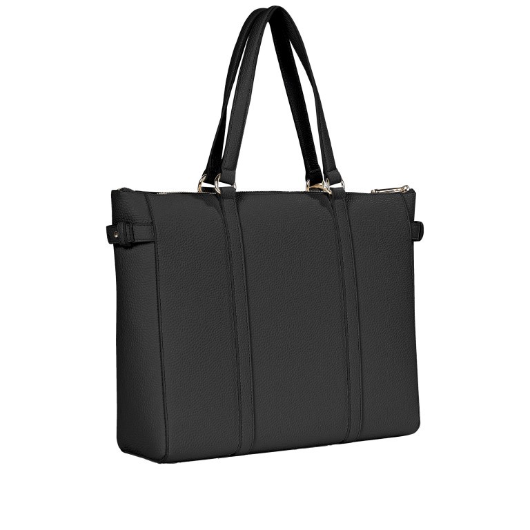 Shopper Soft Tote Black, Farbe: schwarz, Marke: Tommy Hilfiger, EAN: 8720113709608, Abmessungen in cm: 43.5x29.5x12, Bild 2 von 2
