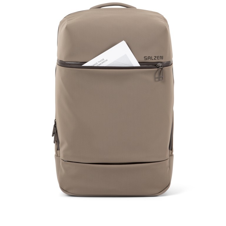 Rucksack Savvy Hammada Brown, Farbe: taupe/khaki, Marke: Salzen, EAN: 4057081087730, Abmessungen in cm: 29x47x14, Bild 5 von 10