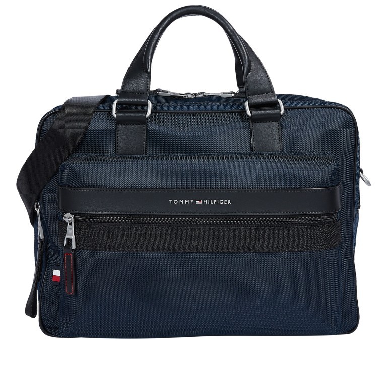 Aktentasche Elevated 48 Hour Bag Desert Sky, Farbe: blau/petrol, Marke: Tommy Hilfiger, EAN: 8720113713636, Abmessungen in cm: 40x30x12.5, Bild 1 von 10