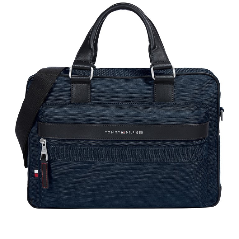 Aktentasche Elevated Computer Bag Desert Sky, Farbe: blau/petrol, Marke: Tommy Hilfiger, EAN: 8720113700889, Abmessungen in cm: 40x29x14, Bild 1 von 8