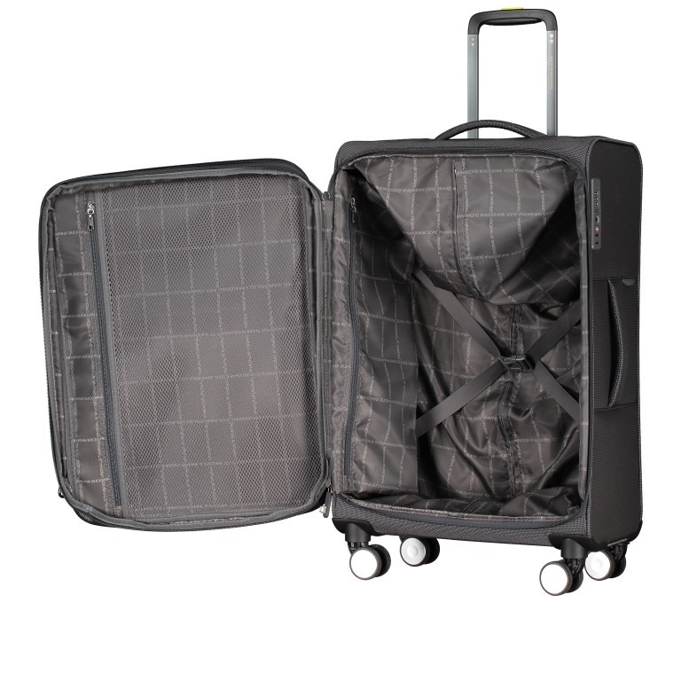 Trolley MD20 QMV02 Steel, Farbe: grau, Marke: Mandarina Duck, EAN: 8032803727268, Bild 8 von 9
