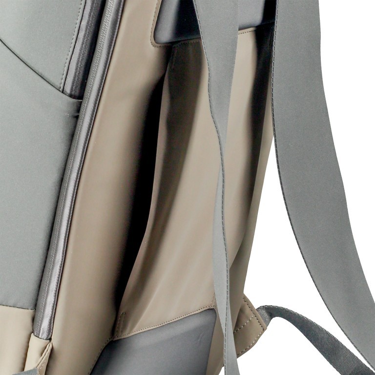 Rucksack Triplete Travelbackpack Olive Grey, Farbe: grün/oliv, Marke: Salzen, EAN: 4057081087693, Abmessungen in cm: 31x50x20, Bild 11 von 11