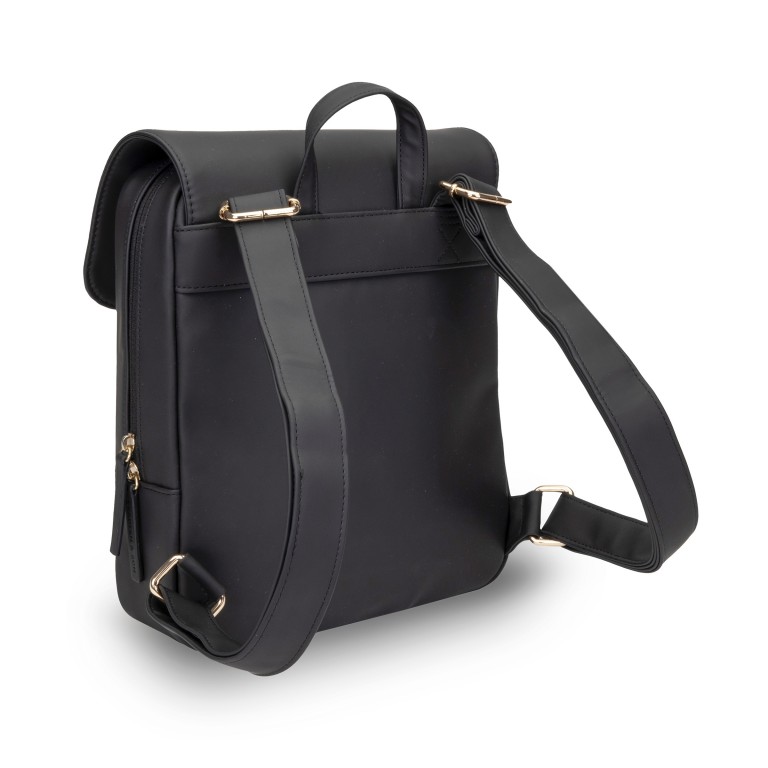 Rucksack Tromso Small Allblack, Farbe: schwarz, Marke: Kapten & Son, EAN: 4251145250225, Abmessungen in cm: 26x31x9.5, Bild 4 von 7