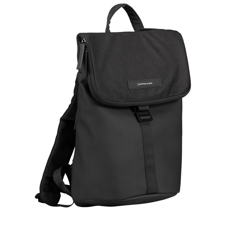 Rucksack Sundsvall Allblack, Farbe: schwarz, Marke: Kapten & Son, EAN: 4251145250188, Abmessungen in cm: 27.5x43x18, Bild 2 von 11