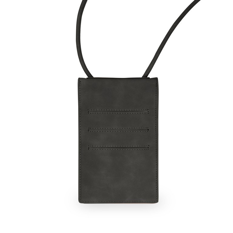 Umhängetasche Vanso All Black, Farbe: schwarz, Marke: Kapten & Son, EAN: 4251145250300, Abmessungen in cm: 12x18.5x2, Bild 2 von 7
