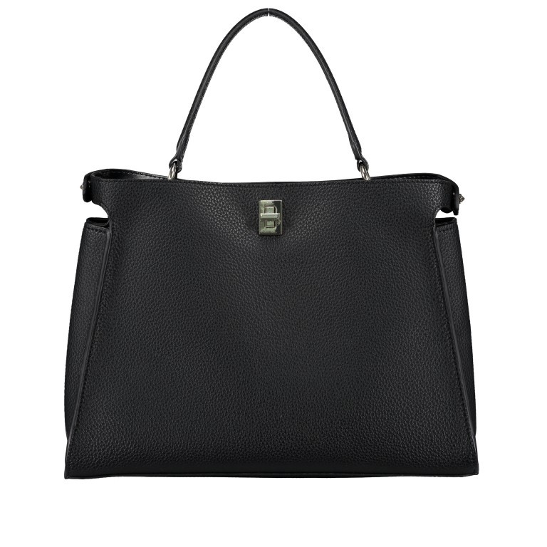 Handtasche Black, Farbe: schwarz, Marke: Guess, EAN: 0190231336716, Abmessungen in cm: 35x36x10, Bild 3 von 10