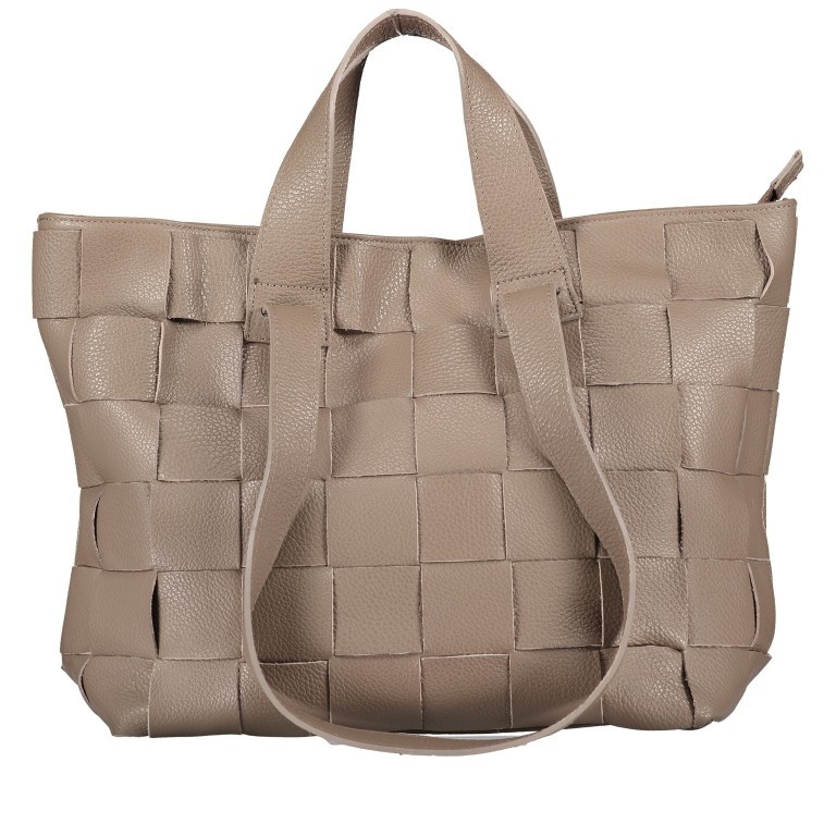 Tasche Taupe, Farbe: taupe/khaki, Marke: Hausfelder Manufaktur, EAN: 4065646004092, Abmessungen in cm: 31x30x14, Bild 1 von 7