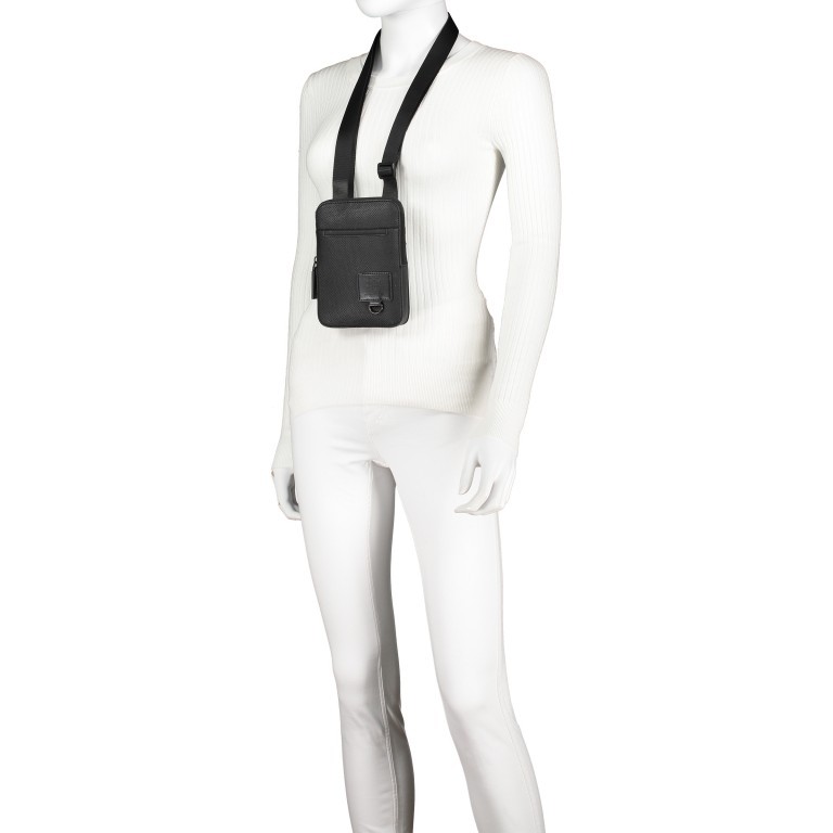 Umhängetasche Blackhorse Shoulderbag XSVZ Khaki, Farbe: taupe/khaki, Marke: Strellson, EAN: 4053533851461, Abmessungen in cm: 13x18x1.5, Bild 7 von 8