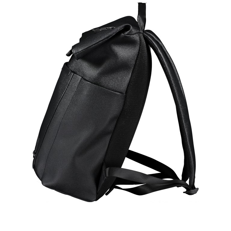 Rucksack Blackhorse Backpack LVF Black, Farbe: schwarz, Marke: Strellson, EAN: 4053533851393, Abmessungen in cm: 32x45x14, Bild 3 von 5