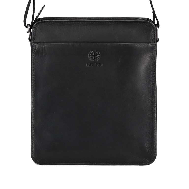 Umhängetasche Bakerloo Shoulderbag XSVZ Black, Farbe: schwarz, Marke: Strellson, EAN: 4053533851553, Abmessungen in cm: 22x25x4.5, Bild 1 von 8