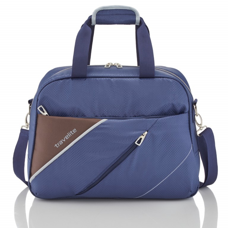 Bordtasche Cocktail Blau, Farbe: blau/petrol, Marke: Travelite, Bild 1 von 5