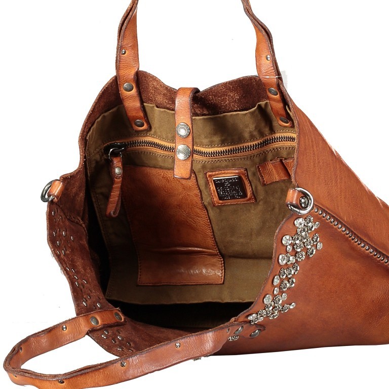 Handtasche 0290-X038 Leder Grigio, Farbe: anthrazit, Marke: Campomaggi, EAN: 8054302101622, Bild 7 von 8