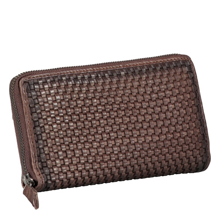 Geldbörse Soft-Weaving Sun B3.2471 Chocolate Brown, Farbe: braun, Marke: Harbour 2nd, EAN: 4046478050518, Abmessungen in cm: 19x10.5x2, Bild 2 von 4