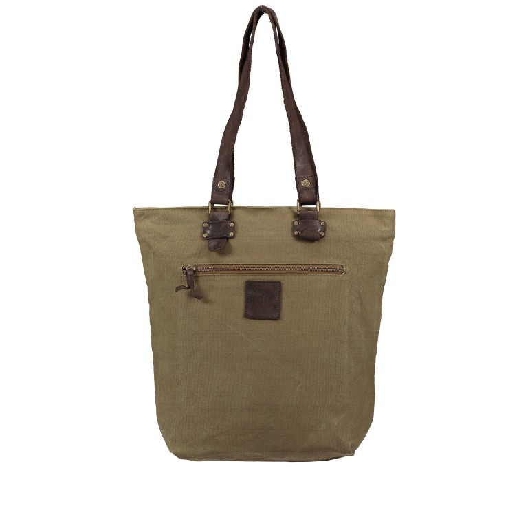 Shopper Canvas Pauli B3.0438 Oriental Mustard, Farbe: gelb, Marke: Harbour 2nd, EAN: 4046478050198, Abmessungen in cm: 30x38x14, Bild 3 von 5