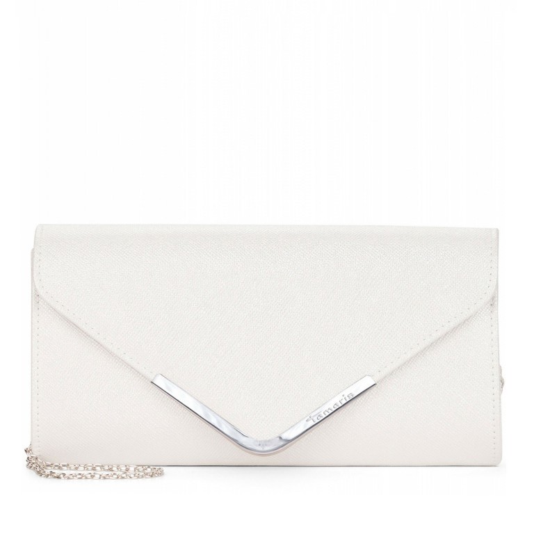 Umhängetasche / Clutch Amalia White, Farbe: weiß, Marke: Tamaris, EAN: 4063512009790, Abmessungen in cm: 26x13x5, Bild 1 von 7