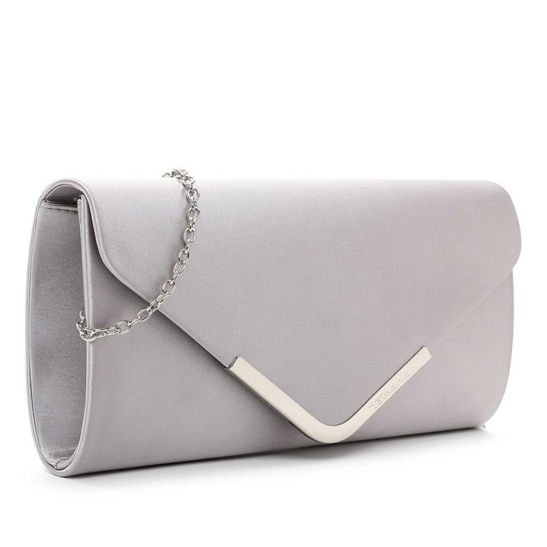 Umhängetasche / Clutch Amalia Silver, Farbe: metallic, Marke: Tamaris, EAN: 4063512117891, Abmessungen in cm: 26x13x5, Bild 2 von 6