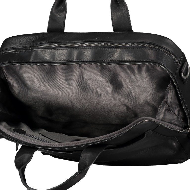 Aktentasche Bondstreet Briefbag MHZ Black, Farbe: schwarz, Marke: Strellson, EAN: 4053533902910, Abmessungen in cm: 40x30x10, Bild 8 von 10