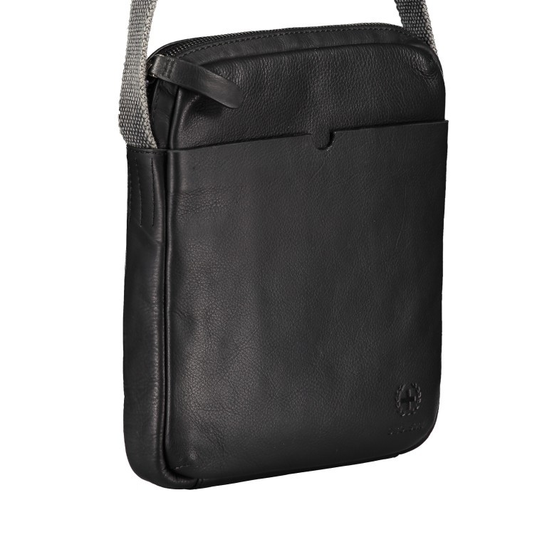 Umhängetasche Bondstreet Shoulderbag XSVZ Black, Farbe: schwarz, Marke: Strellson, EAN: 4053533902958, Abmessungen in cm: 21x25x3.5, Bild 2 von 6