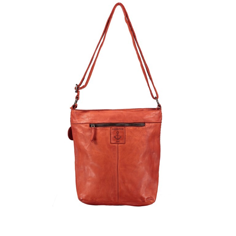 Beuteltasche Soft-Weaving Alma B3.0267 Sparkling Lava, Farbe: orange, Marke: Harbour 2nd, EAN: 4046478050419, Abmessungen in cm: 25x34x13, Bild 3 von 7