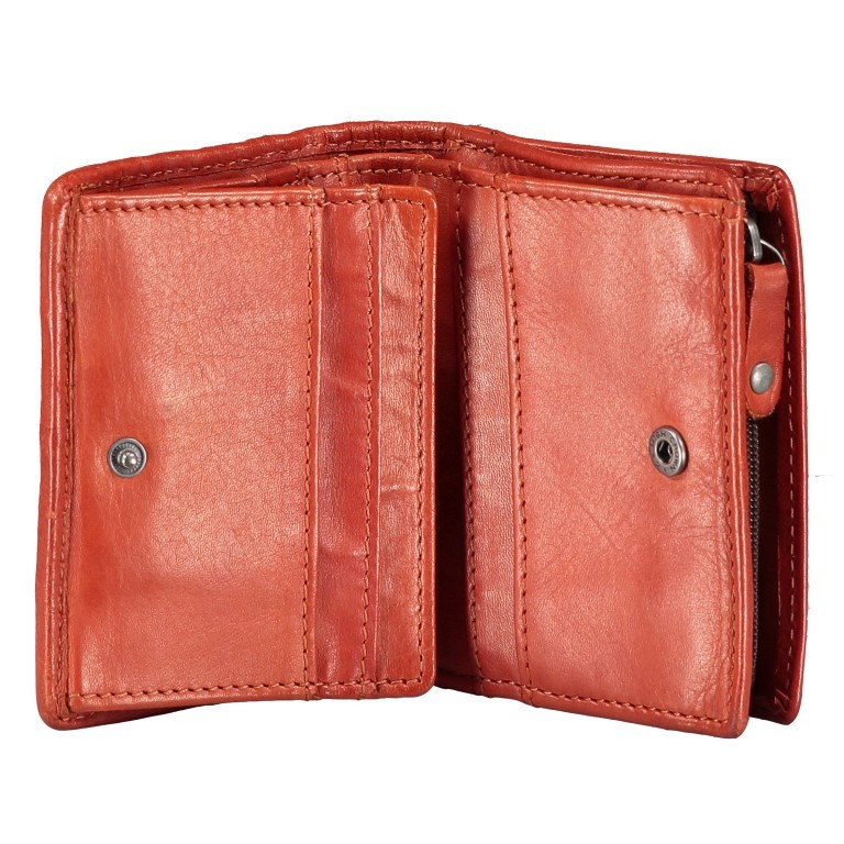 Geldbörse Soft-Weaving Harriet B3.2227 Sparkling Lava, Farbe: orange, Marke: Harbour 2nd, EAN: 4046478050433, Abmessungen in cm: 10.5x8.5x3, Bild 4 von 6