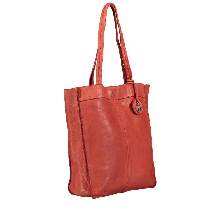 Shopper Anchor-Love Elbe 1 B3.6595 Sparkling Lava, Farbe: orange, Marke: Harbour 2nd, EAN: 4046478050556, Abmessungen in cm: 29x37x11, Bild 2 von 5