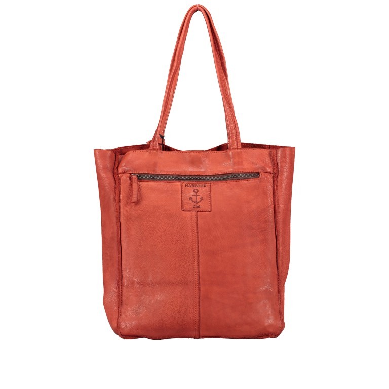 Shopper Anchor-Love Elbe 1 B3.6595 Sparkling Lava, Farbe: orange, Marke: Harbour 2nd, EAN: 4046478050556, Abmessungen in cm: 29x37x11, Bild 3 von 5