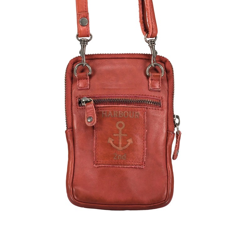 Handytasche Anchor-Love Benita B3.1548 mit Schulterriemen Sparkling Lava, Farbe: orange, Marke: Harbour 2nd, EAN: 4046478051041, Abmessungen in cm: 11x17x1.5, Bild 3 von 7