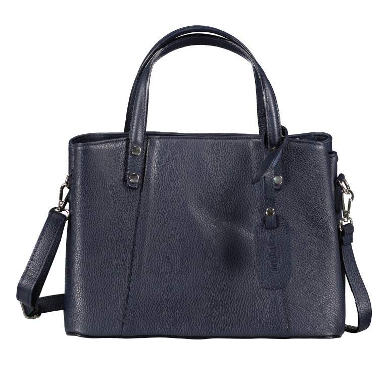 Handtasche Blau, Farbe: blau/petrol, Marke: Hausfelder Manufaktur, EAN: 4065646004627, Bild 1 von 8