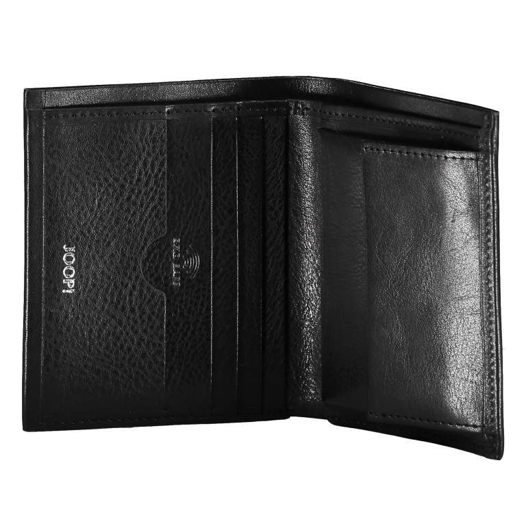 Geldbörse novara Daphnis SV4 V6 Black, Farbe: schwarz, Marke: Joop!, EAN: 4053533906581, Abmessungen in cm: 9x10.5x2, Bild 3 von 3