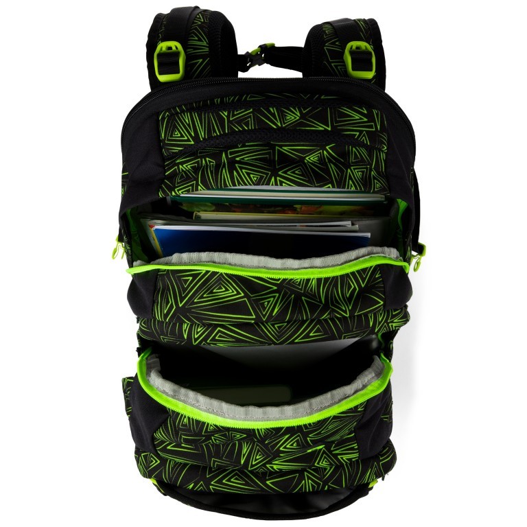 Rucksack Pack Reflective Ninja Matrix, Farbe: schwarz, Marke: Satch, EAN: 4057081096497, Abmessungen in cm: 30x45x22, Bild 4 von 11