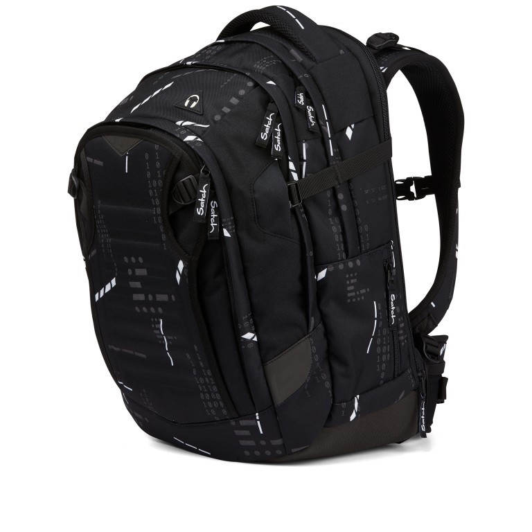 Rucksack Match Reflective Ninja Matrix, Farbe: schwarz, Marke: Satch, EAN: 4057081145188, Bild 3 von 9