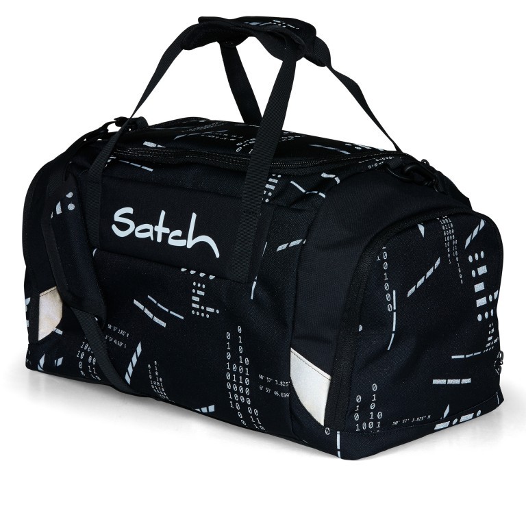 Sporttasche Reflective Ninja Matrix, Farbe: schwarz, Marke: Satch, EAN: 4057081096619, Abmessungen in cm: 50x25x25, Bild 2 von 4