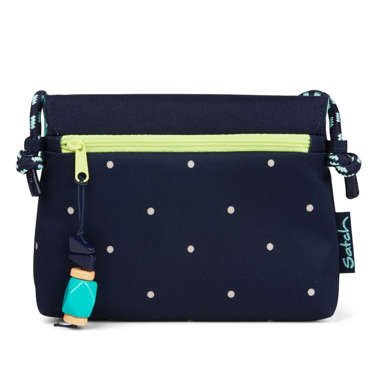 Tasche Clutch Girlsbag Pretty Confetti, Farbe: blau/petrol, Marke: Satch, EAN: 4057081096923, Abmessungen in cm: 18x14x4, Bild 2 von 8