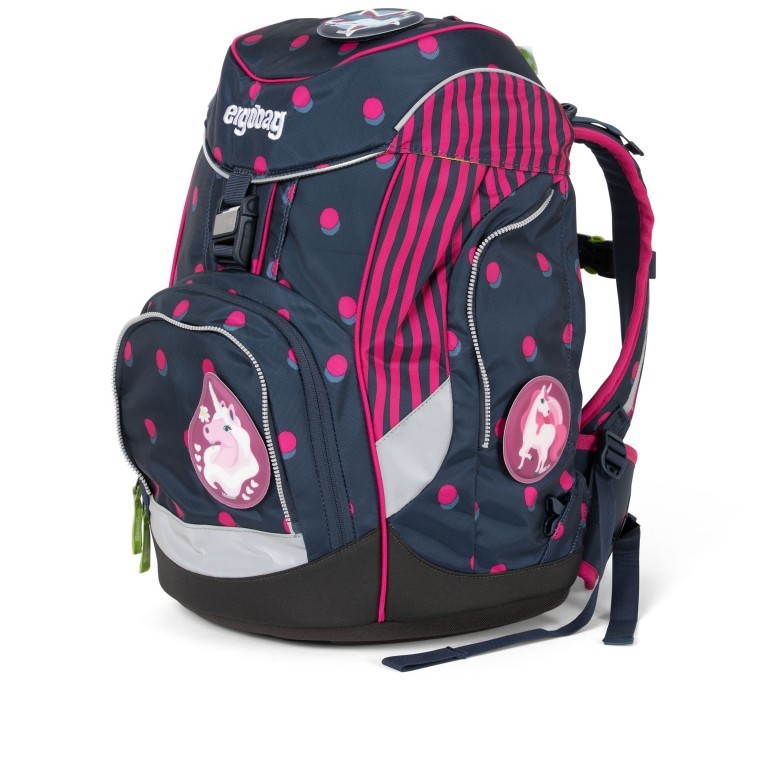 Schulranzen Pack Set 6-teilig TaekBärdo, Farbe: anthrazit, Marke: Ergobag, EAN: 4057081077014, Abmessungen in cm: 25x35x22, Bild 3 von 7