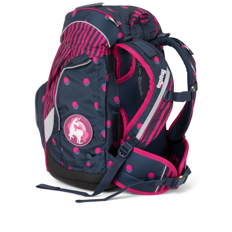 Schulranzen Pack Set 6-teilig TaekBärdo, Farbe: anthrazit, Marke: Ergobag, EAN: 4057081077014, Abmessungen in cm: 25x35x22, Bild 6 von 7