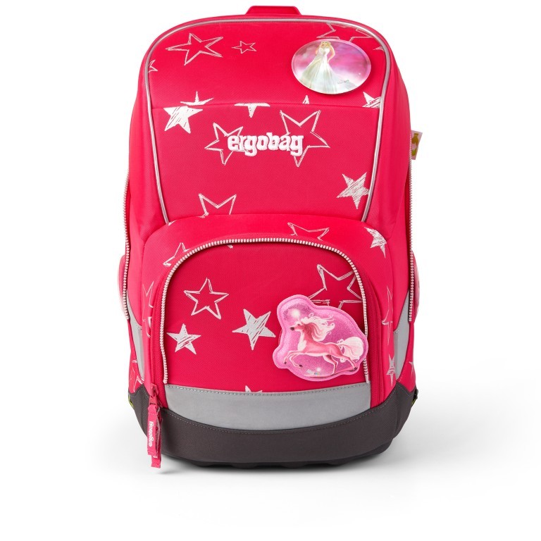Schulranzen Wide Set 5-teilig CinBärella, Farbe: rosa/pink, Marke: Ergobag, EAN: 4057081124336, Abmessungen in cm: 30x42x27, Bild 2 von 7