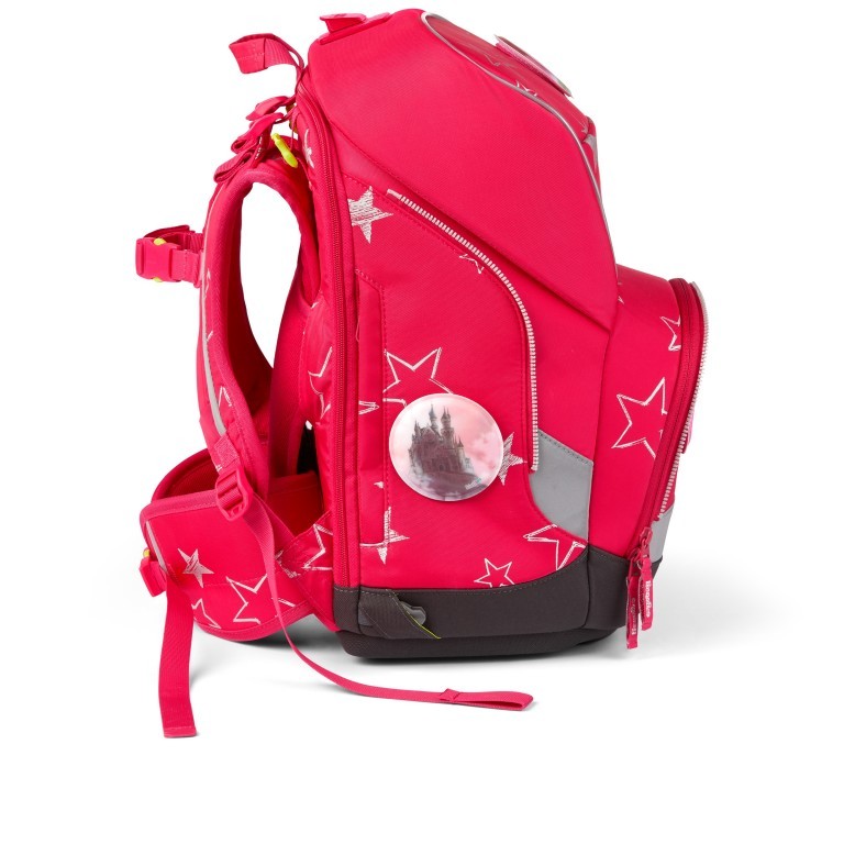 Schulranzen Wide Set 5-teilig CinBärella, Farbe: rosa/pink, Marke: Ergobag, EAN: 4057081124336, Abmessungen in cm: 30x42x27, Bild 3 von 7