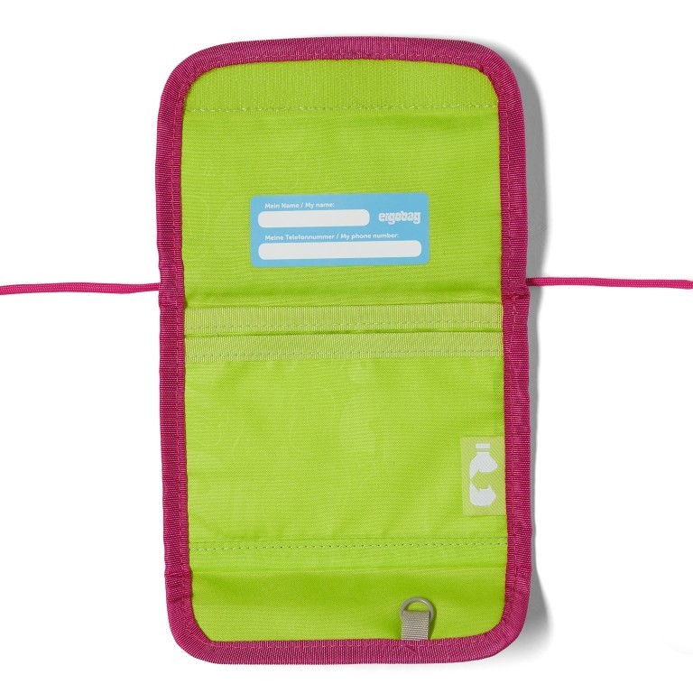 Brustbeutel Bärzaubernd, Farbe: blau/petrol, Marke: Ergobag, EAN: 4057081121632, Abmessungen in cm: 14x10x1, Bild 3 von 3