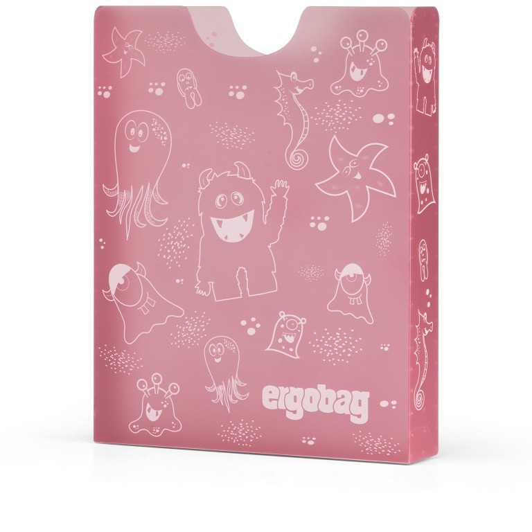 Heftbox Pink, Farbe: rosa/pink, Marke: Ergobag, EAN: 4057081079506, Abmessungen in cm: 24x31x5, Bild 1 von 1