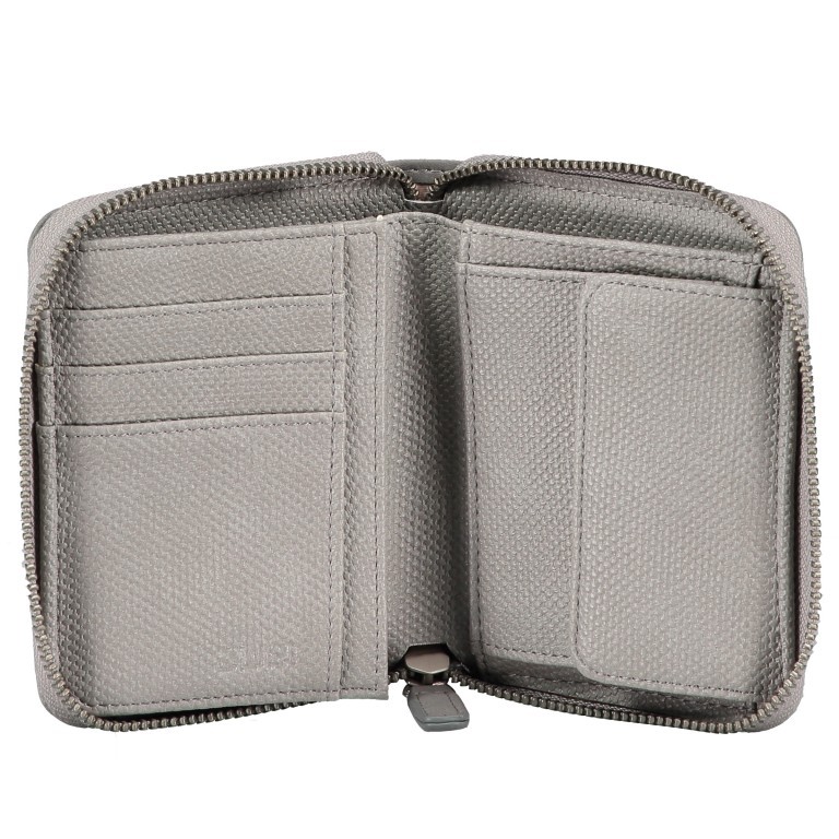 Geldbörse Eva Wallet EVW10 Canvas Grey, Farbe: grau, Marke: Zwei, EAN: 4250257922839, Abmessungen in cm: 10x13x4, Bild 5 von 6