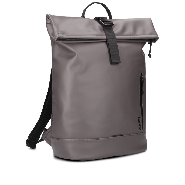 Rucksack Cargo CAR200 Rolltop Stone, Farbe: grau, Marke: Zwei, EAN: 4250257925922, Abmessungen in cm: 37x44x17, Bild 2 von 7