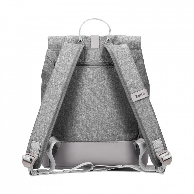 Rucksack Urban UR130 Stone, Farbe: grau, Marke: Zwei, EAN: 4250257924635, Abmessungen in cm: 30x36x15, Bild 4 von 5