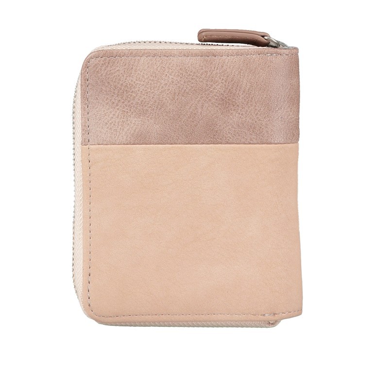 Geldbörse Eva Wallet EVW10 Rough Creme, Farbe: rosa/pink, Marke: Zwei, EAN: 4250257922853, Abmessungen in cm: 10x13x4, Bild 4 von 6